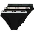 Hugo Boss for man. 50531681 Set of three black briefs (XL), Casual, Homewear, Cotton