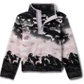 Columbia Helvetia II Printed Snap Kids Half-Zip Fleecegenser mønster