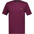 Lyle & Scott Plain Kortarmet T-skjorte