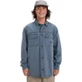 Quiksilver Mohab Washed Twill Skjorte Med Lange Ermer