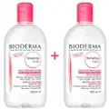 Bioderma Sensibio H2o 500ml 2 Units Sminkefjerner