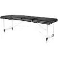 Activfizjo FOLKBART MASSASJEBORD ALUMINIUM COMFORT ACTIV FIZJO 3-SEGMENT SVART