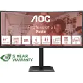 AOC 34" CU34E4CV - LED monitor - curved - 34" - HDR
