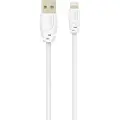 Sinox PRO Lightning kabel m/original Apple chip. 0,2m. Hvid, 0,2 m, Lightning, USB A, Hanstik, Hanstik, Hvid