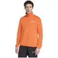 Adidas Terrex Multi Climawarm Tech Fleecejakke Med Halv Glidelås