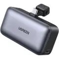 UGREEN 5000mah Power Bank With Built-In Usb-C Connector Nødlader - Svart - 5000 Ah