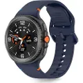 Tech-Protect Samsung Galaxy Watch8/Watch8 Classic Tech-Protect silikonrem - 40mm/44mm/46mm - Stormblå