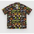 The Dudes Treasure Trail Black Hawaiian Skjorte mønster