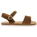 Mtng for woman. 55904 Free-Lara brown sandals (41), Flat, Buckle, Casual
