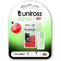 Uniross Ni-MH 9V Genopladeligt Batteri 200mAh