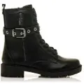 Mtng for woman. 54771 Campa ankle boots black (38), Flat, Zip, Casual