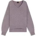 Hugo Boss for woman. 50550464 Pink Fondyssa jumper (XS), Casual, Polyamide