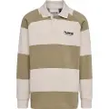 Hummel Loose Striped Langermet Poloskjorte