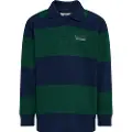 Hummel Loose Striped Langermet Poloskjorte