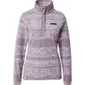 Columbia Benton Springs Printed Snap Fleecejakke Med Halv Glidelås