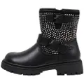 Xti Kids for girl. 15140101-NEGRO Ankle boots 151401 black (36), Flat, Zip, Casual, children's fashion
