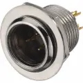 Monacor XLR-308/P Mini XLR-indbygningsstik