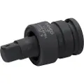 Bahco Kuleledd Med 3/8´´ Firkant Og Fosfatfinish 49 Mm