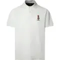 Hackett London for man. HM5600028 Heritage Harry polo shirt white (XL), Casual, Cotton, Short sleeve