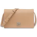 DKNY for woman. R445AH95 Etta beige handbag (OSFA), Casual, Polyurethane