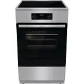 Gorenje MEKIS5101I, Frittstående komfyr, Rustfritt stål, Berøringskontroll, Keramisk, 4 zone(s), 4 zone(s)