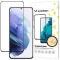 Wozinsky Herdet Skjermbeskyttelse 9H til Samsung Galaxy S23 - Svart Ramme