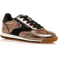 Mtng for woman. 60858 Olympic bronze shoes (39), Fabric, Flat, Laces, Casual