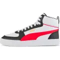 Puma Caven Mid Sneakers, Shoes, Black/Red, 46