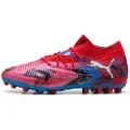 Puma FUTURE 8 ULTIMATE PLAYMAKERS MG Football Boots Unisex, Shoes, Red/Ultra Blue/Black, 41