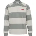 Hummel Loose Striped Langermet Poloskjorte