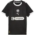 Puma FC St. Pauli 25/26 Third Jersey Youth, Clothing, Black/White, 13-14Y