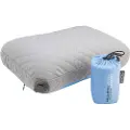 Cocoon Air-Core Pillow Ultralight, Pute, lyseblå/grå
