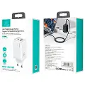 Usams Cc153tc02 Usb-a-og Usb-c-vegglader
