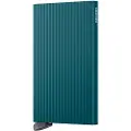 Secrid Cardprotector Fluted+ kortholder, blågrønn