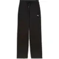 Puma Class High-Waist Straight Pants Women, Clothing, Black, M