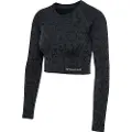 Hummel Pi Crop Seamless Langarmet T-skjorte