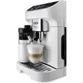 De'Longhi De’Longhi Magnifica Plus ECAM320.60.W, Espressomaskin, 1,9 l, Kaffe bønner, Malt kaffe, Innebygd kaffekvern, 1450 W, Hvit