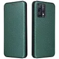 Mtp Products OnePlus Nord CE 2 Lite 5G Flip-deksel - Karbonfiber - Grønn