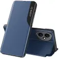 Mtp Products Honor 400 Smart Clear View Flip-deksel - Blå