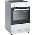 Scandomestic Standard FCI900W - Komfyr - frittstående - bredde: 60 cm - dybde: 60 cm - høyde: 90 cm - med selvrens - hvit
