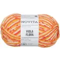 Novita Viola Flora Garn Ullmiks 100g Ringblom 8371