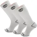 Timberland for man. TB0A6BBY1001 Set of 3 pairs of Bowden socks white (M), Homewear, Cotton