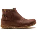 El naturalista for woman. 2N9171256005_012 Leather ankle boots N917 Arizona Terra brown (40), Flat, None, Casual