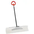 Vevor snøskuffer, 91,5 cm utendørs snøplogspade med ergonomisk grep, HDPE-plastblad, vinterspadler med segmentert håndtak, metallkantlist, bærbart snøryddingsverktøy for innkjørsel og hage
