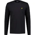 Lyle & Scott Plain Langarmet T-skjorte