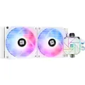 Thermalright AQUA ELITE 240 WHITE ARGB V3, Væskekjølesett, 12 cm, 3300 RPM, Hvit