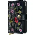Secrid Miniwallet Stitch Floral Lommebok I Skinn