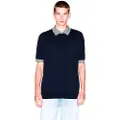Armani Exchange for man. XM001877AF11960UB101 Polo shirt Navy profile (XS), Casual, Cotton, Short sleeve