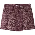 Name it Leopard Skort