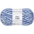 Novita Viola Flora Garn Ullmiks 100g Geranium 8341